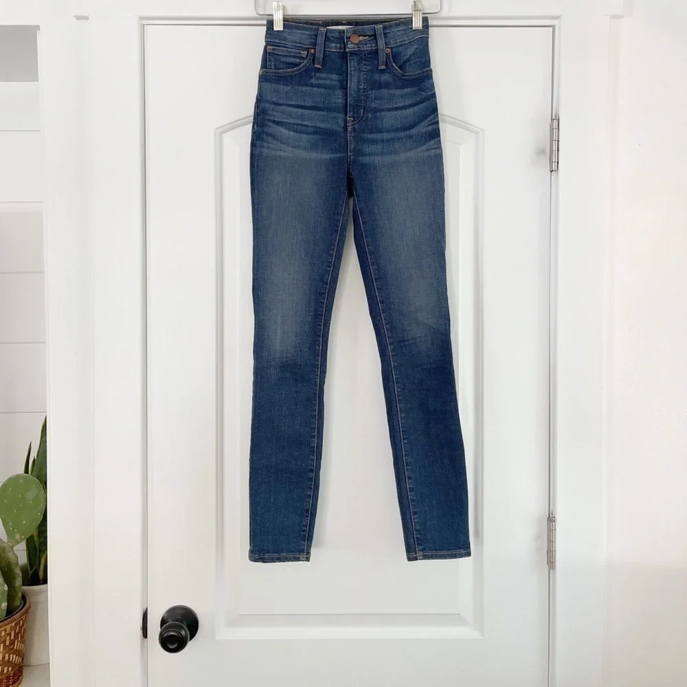 NWOT Madewell Curvy 10” High Rise Jean Moreaux Dark Wash - 23